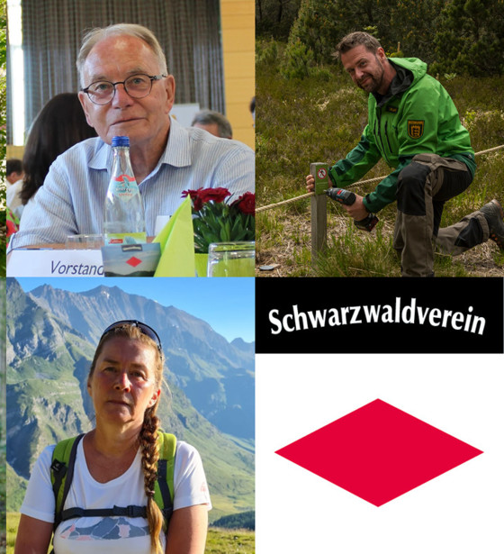 Kollage Schwarzwaldverein - Die Ehrenamtlichen