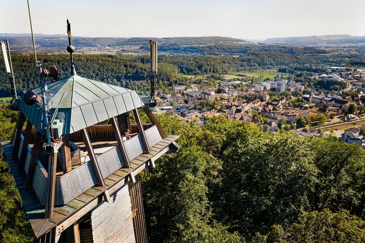Der Hausberg der Stadt Waldshut-Tiengen belohnt mit einer wunderbaren Aussicht